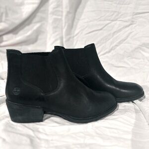 Black Timberland Chelsea Boots